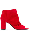 open toe ankle boots