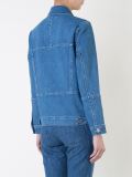 fringed pocket denim jacket