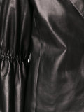 peplum sleeve buttoned jacket 