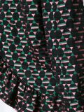 jacquard ruffle top