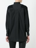 poplin insert cardigan
