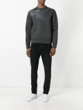 sketch print sweatshirt