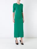 micro crepe dress