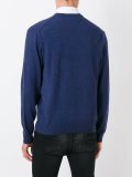 'The Burlington' V-neck pullover