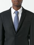 star print tie 