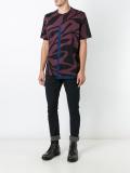 animal print T-shirt