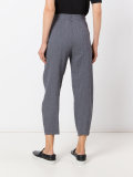 Split hem trousers