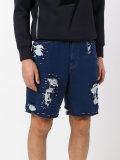 distressed shorts