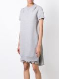 layered sweatshirt dress