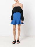 flared hem skirt 