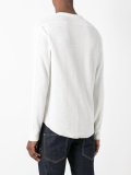 button up collar sweatshirt 