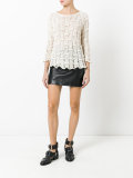 open knit jumper