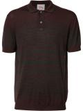 striped polo shirt