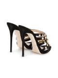 embellished multi-strap sandals