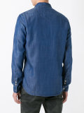 chest pocket denim shirt