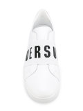logo strap trainers