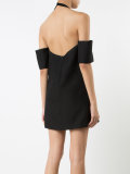 cold-shoulder minidress