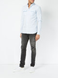 concealed placket shirt