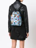 jewel print backpack