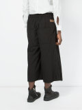 waist-tie cropped trousers