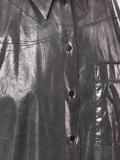 metallic long shirt