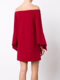 off-shoulders shift dress
