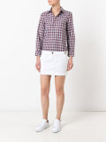 checked shirt dress