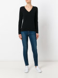 fine-knit sweater