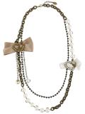 beaded chain necklace