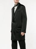 oversized single breasted coat