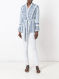 printed kimono jacket