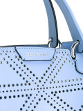 perforated detail tote bag