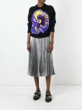 pansy jacquard sweater