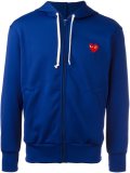 embroidered logo hoodie 
