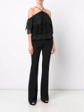 off shoulders lace blouse