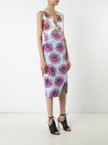 fitted floral dress