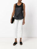 high shine tank top 