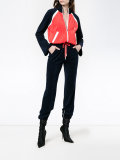 track velvet jumpsuit