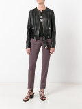 slim-fit trousers