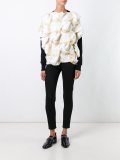 crochet panel structured jumper