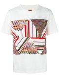 patchwork panel T-shirt 