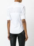 fitted button up shirt