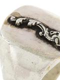 large lion crest signet ring 