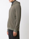 zipped hoodie