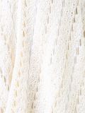 knitted fringed poncho 