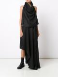 asymmetric maxi skirt