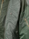 long length bomber jacket