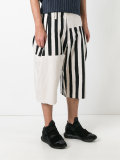 colour block shorts 