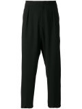 scallop hem trousers