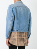 flap pockets denim jacket